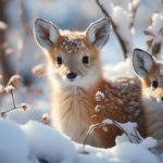 冬の野生動物：寒い季節を生き抜く秘密